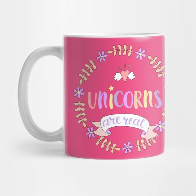 Cute Flower Unicorns are Real by CuteDesigns